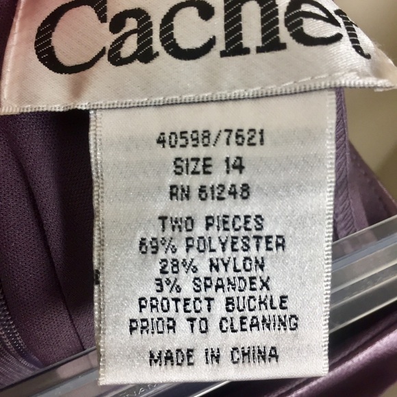 Women’s Sz 14 Cachet Skirt Top Dress Set NWT - Picture 4 of 5